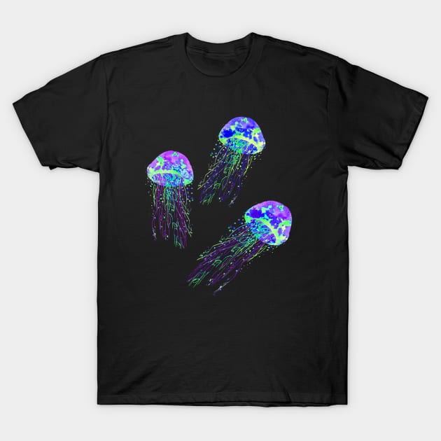 Jellyfishing T-Shirt by DesignsByMonique